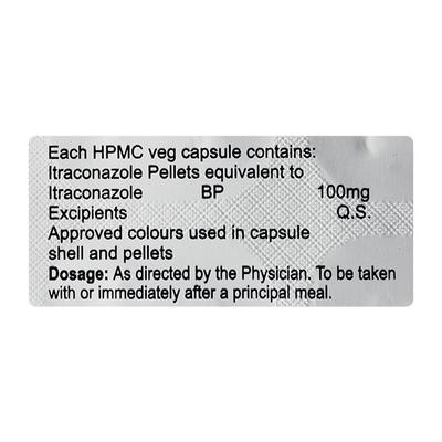 KITLER 100 Capsule 10's - Fungal Infections-Anf