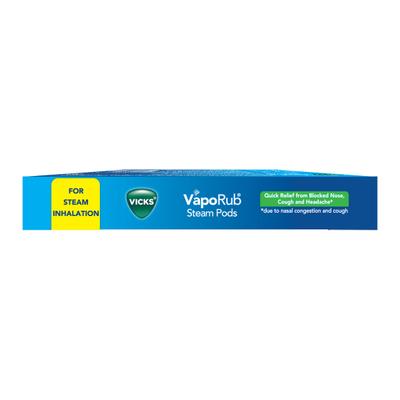 Vicks VapoRub Steam Pods 10's - Nasal Decongestion