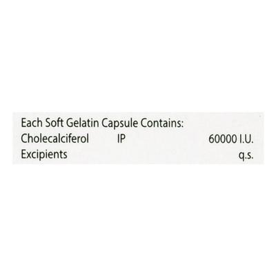 GENRISE D3 60k Soft Gelatin Capsule 4's - Supplements-Vit