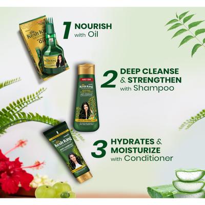 Kesh King Scalp and Hair Medicine Anti Hairfall Shampoo 200 ml - Shampoos