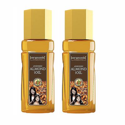 Aryanveda Almond Hair Oil (Pack of 2 x 200 ml) - Hair Oils