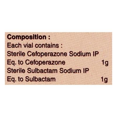 Fytobact 1000/1000mg Injection 1'S - Bacterial Infections-Cep