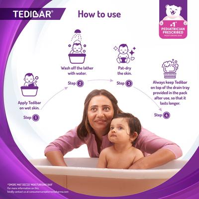 Tedibar Bathing Bar 75gm - Baby Soap