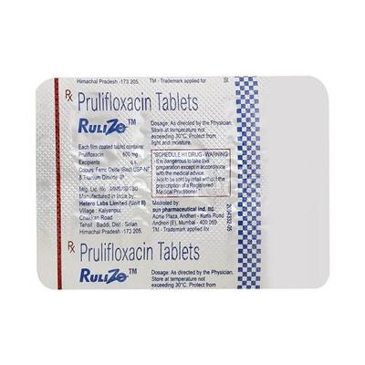 Rulizo 600mg Tablet 5'S - Bacterial Infections-Qui