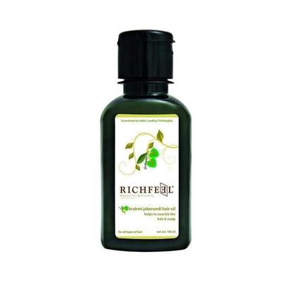 Richfeel Brahmi Jaborandi Hair Oil 100 ml - Hair Oils