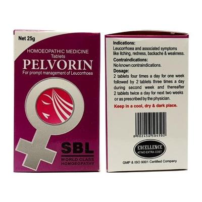 SBL Pelvorin Tablet 25 gm - Speciality Medicine