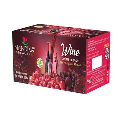 Nandika Creme Bleach - Wine 50 gm - Face Bleach