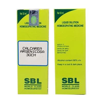 SBL Calcarea Arsenicosa 30 Liquid 30 ml - Dilutions