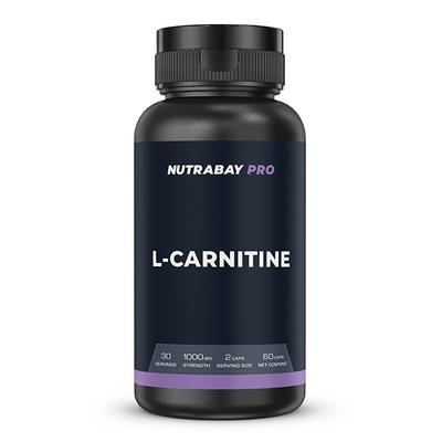Nutrabay Pro L-Carnitine 1000mg Capsule 60's - Workout Essentials