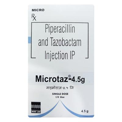 Microtaz 4000/500mg Injection 1'S - Bacterial Infections-Cep