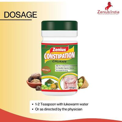 Zenius Constipation Churan Powder 100 gm - Speciality Medicines