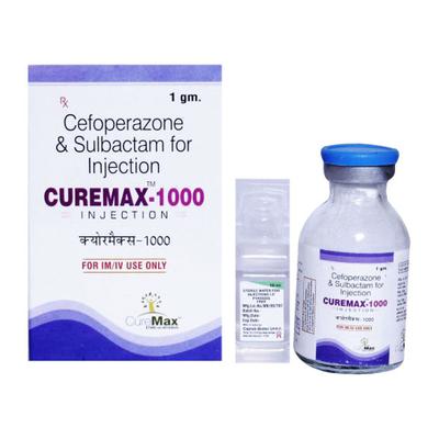 CUREMAX 1000 Injection 1's - Bacterial Infections-Cep