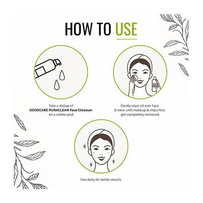 Goodcare Puraclean Face Cleanser 50 ml - Face Wash & Cleansers