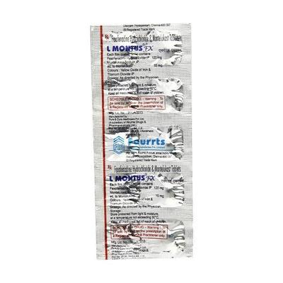 L Montus FX 10/120mg Tablet 10'S - Allergies-Ant
