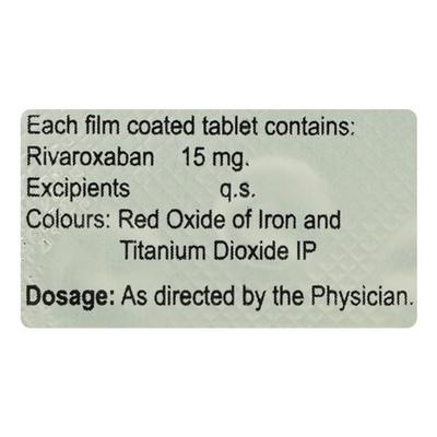 RIVATROY 15 Tablet 14's - Blood Clot-Ant