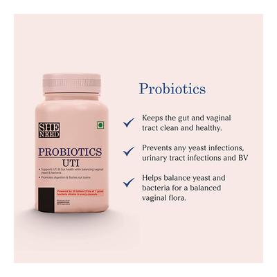 She Need Track UTI Capsule 60's - Vital Health