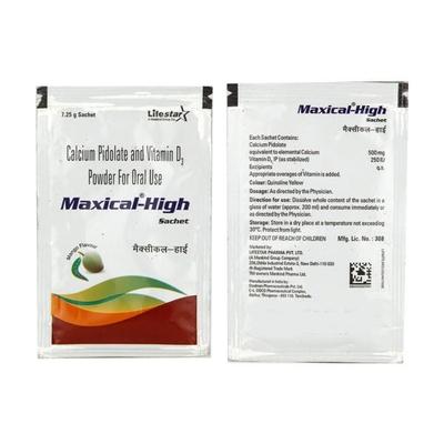Maxical High Sachet 7.25gm - Supplements-Vit