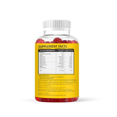 Bhumija Lifesciences Biotin 10000 mcg Gummies - Strawberry Flavour 30's - Hair & Skin