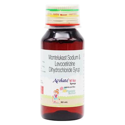 Acolate M Kid Syrup 60ml - Allergies-Ant