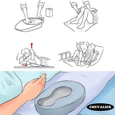 Chevalier Bedpan - Blue - Urology Supplies