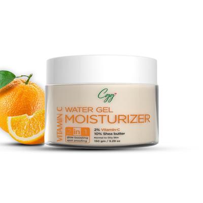 CGG Cosmetics Vitamin C Water Gel Moisturizer 2 in 1 Dark Spots- for All Skin Types 150 gm - Face Moisturizers