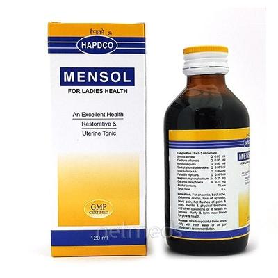 Hapdco Mensol Syrup 120 ml - Speciality Medicine