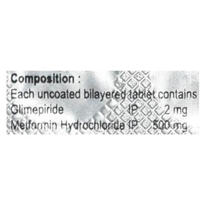 GLIMP M2 SR Tablet 10's - Diabetes-Ant