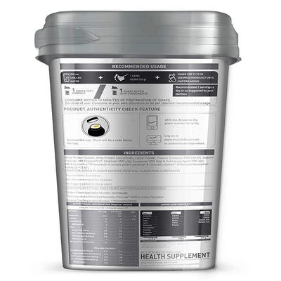 MuscleBlaze Biozyme Whey Protein Powder - Rich Milk Chocolate 4 kg - Whey Proteins