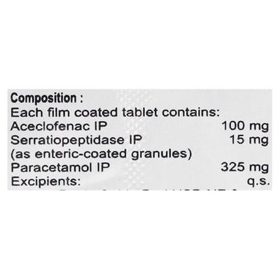 ACEMOL SP Tablet 10's - Pain relief-Nsa