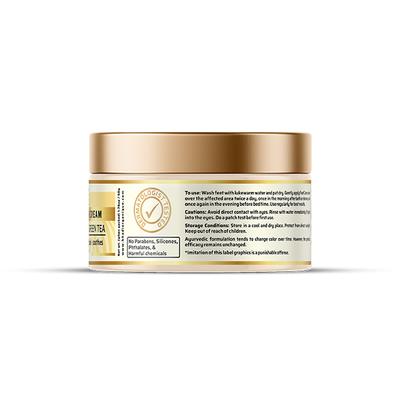 Khadi Organique Khadi Foot Crack Cream - Jasmine & Green Tea 50 gm - Lotions & Creams