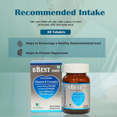 HealthBest B-Best Forte Tablet 60's - Multi-Vitamins