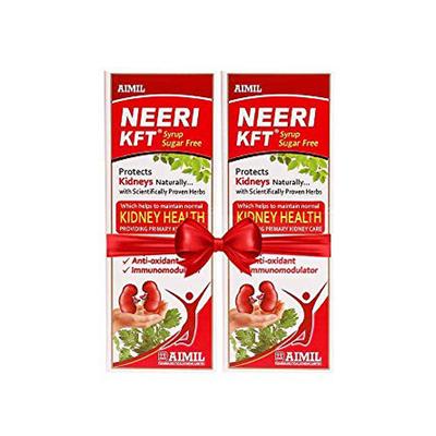 Aimil Neeri KFT Sugar Free Syrup (Pack of 2 x 200 ml) - Speciality Medicines