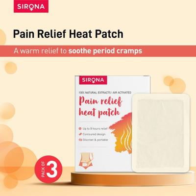 Sirona Pain Relief Heat Patches 150G 3's - Others