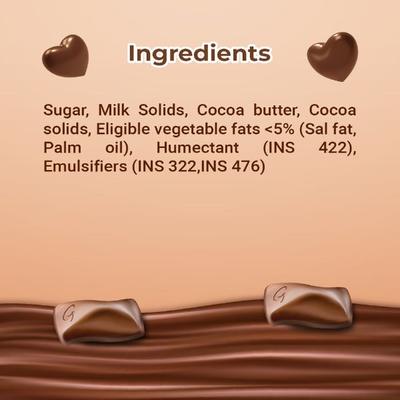 Galaxy Milk Chocolate Bars - Smooth Milk (Pack of 8 x 80 gm) - Nutritional Bars