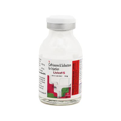 LIVICEF S 1.5 Injection 1's - Bacterial Infections-Cep