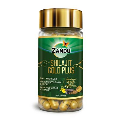Zandu Shilajit Gold Plus Capsules 60's - Sexual Healthcare