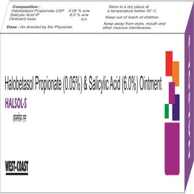 HALSOL S Ointment 10gm - Skin Infections-Toc