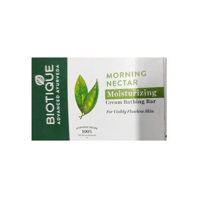 Biotique Morning Nectar Cream Bathing Bar 75 gm - Soaps