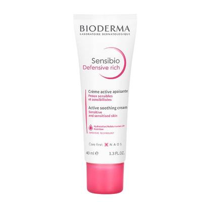 Bioderma Sensibio Defensive Rich Active Soothing 40 ml - Face Wash & Cleansers