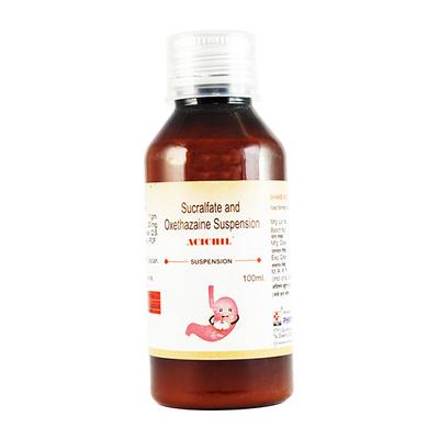 ACICHIL Oral Suspension 100ml - Ulcer/Reflux/Flatulence-Aaa