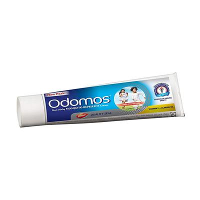 Dabur Odomos Mosquito Repellent Cream - Vitamin E + Almond Oil 100 gm - Personal Care (Ayush)