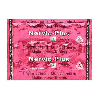 NERVIC PLUS Tablet 15's - Supplements-Vam