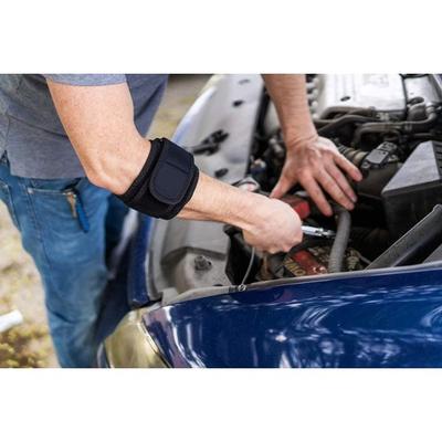 Be Safe Forever Tennis Elbow Band - Black (XL) - Abdomen/Neck/Arm/Elbow Supports