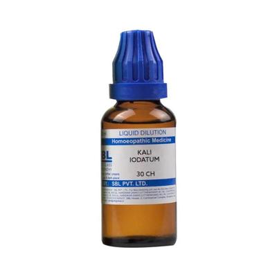 SBL Kali Iodatum 1M Liquid 30 ml - Dilutions