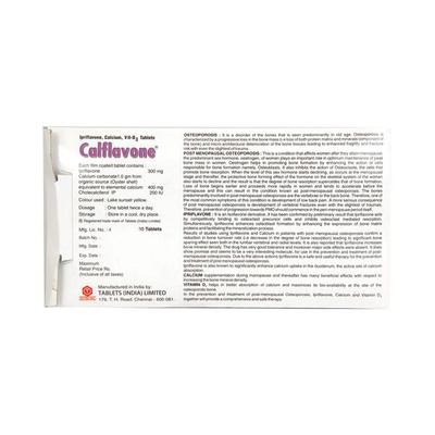 Calflavone Tablet 30'S - Supplements-Cal