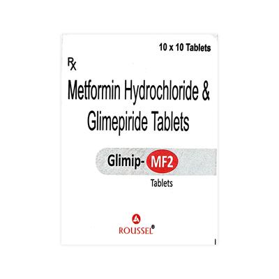 GLIMIP MF 2 Tablet 10's - Diabetes-Ant