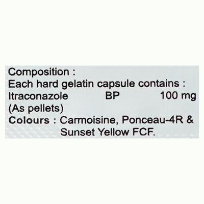 AFITRA 100mg Capsule 4's - Fungal Infections-Anf
