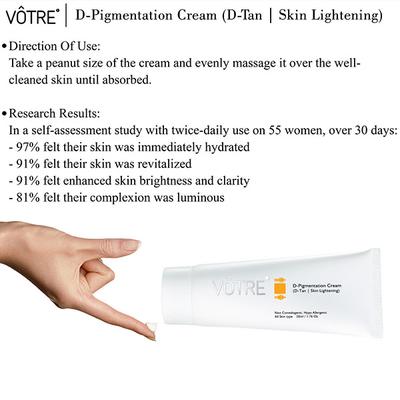 Votre D-Pigmentation Skin Lightening Cream 50 ml - Face Creams