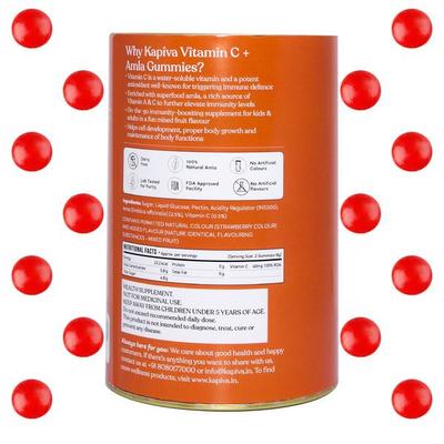 Kapiva Vitamin C + Amla Gummies 60's - Health Products