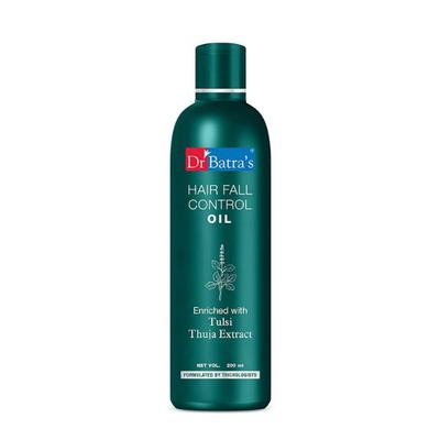 Dr Batra's Dandruff Cleansing Shampoo 100 ml + Anti-Serum 125 ml + Confitioner 200 ml + Hair Fall Control Oil 200 ml + Colour Nourish Hair Colour Cream - Black - Hair Treatment